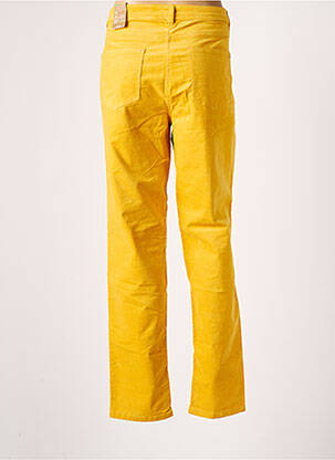 Pantalon slim talie joasă talie joasă galben CECIL femeie