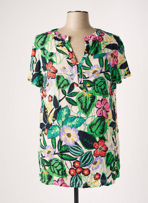 Tunică mâneci scurte verde MAE MAHE femeie