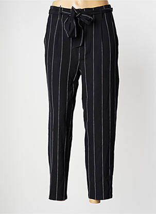 Pantalon chino mărime normală mărime normală negru TEDDY SMITH femeie