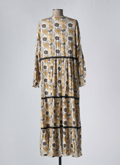 Rochie lungă bej LAST QUEEN femeie