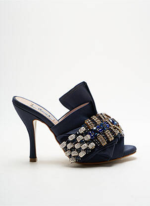 Mulete/Saboți albastru NORAH femeie