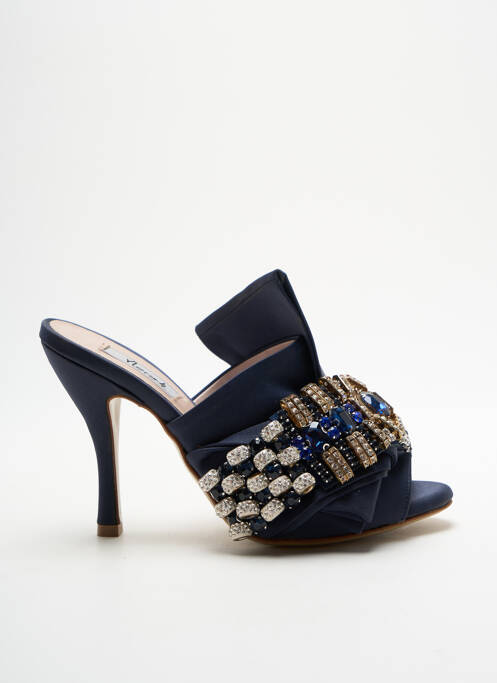 Mulete/Saboți albastru NORAH femeie