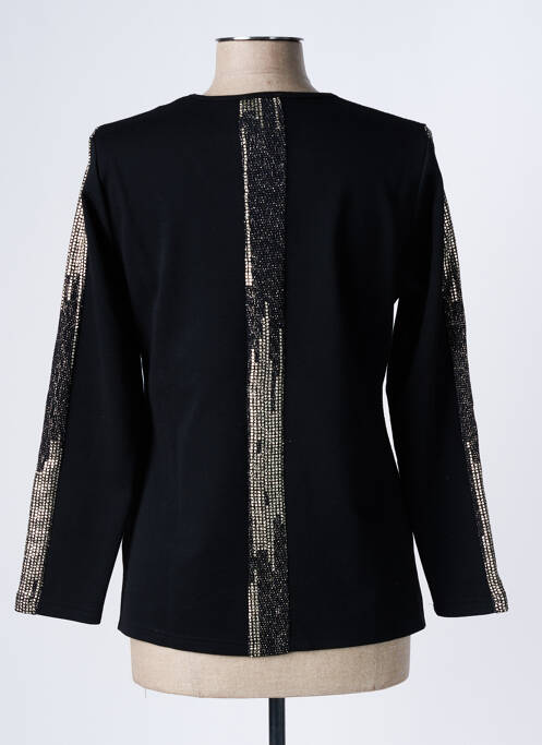 Top negru FRANCE RIVOIRE femeie