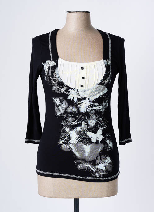 Top negru SUZANNA femeie