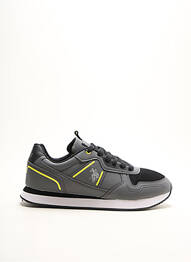Adidași inserții vârf rotund gri U.S. POLO ASSN homme