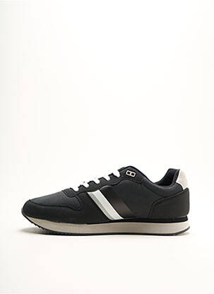 Adidași inserții vârf rotund negru U.S. POLO ASSN bărbat