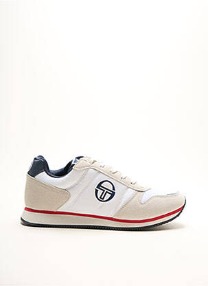 Adidași inserții vârf rotund alb SERGIO TACCHINI bărbat