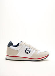 Adidași inserții vârf rotund alb SERGIO TACCHINI bărbat