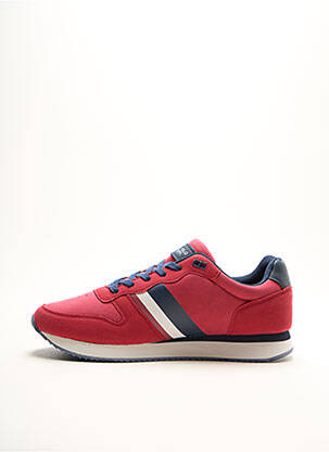 Adidași inserții vârf rotund roșu U.S. POLO ASSN bărbat