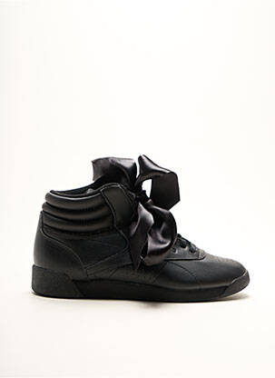 Adidași țesătură satinată toc plat până la 3 cm negru REEBOK femeie
