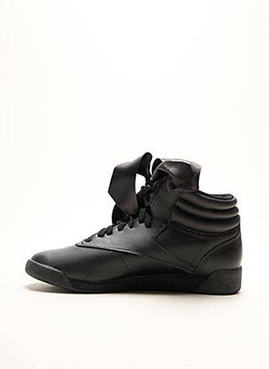 Adidași țesătură satinată toc plat până la 3 cm negru REEBOK femeie