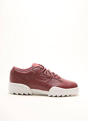 Adidași material neted toc de 4 la 6 cm violet REEBOK femeie