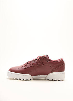 Adidași material neted toc de 4 la 6 cm violet REEBOK femeie