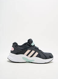 Adidași țesătură satinată toc de 4 la 6 cm negru ADIDAS femme