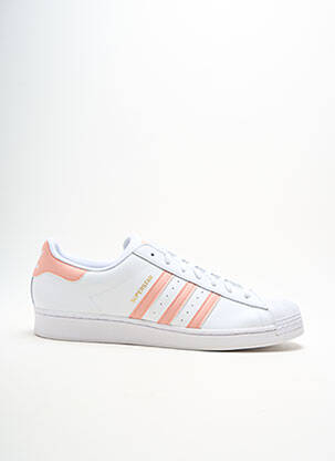 Adidași inserții vârf rotund alb ADIDAS bărbat