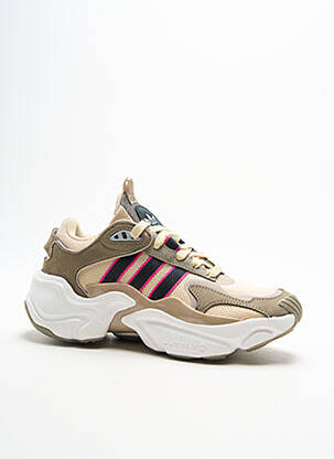 Adidași țesătură satinată toc de 4 la 6 cm verde ADIDAS femeie