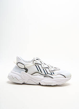 Adidași țesătură pânză vârf rotund alb ADIDAS unisex