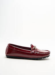 Mocasini arcadă plantară toc plat până la 3 cm roșu DAMART femme