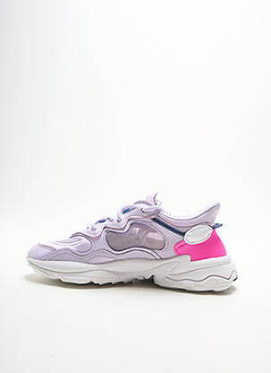 Adidași vârf rotund toc de 4 la 6 cm violet ADIDAS femeie