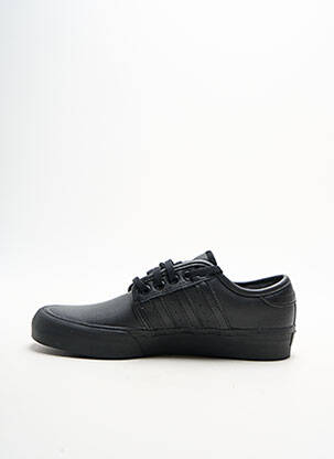 Adidași țesătură satinată toc plat până la 3 cm negru ADIDAS femeie