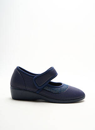 Papuci/Pantofi de casă albastru DAMART femeie