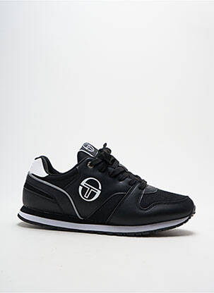 Adidași inserții vârf rotund negru SERGIO TACCHINI bărbat