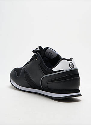 Adidași inserții vârf rotund negru SERGIO TACCHINI bărbat
