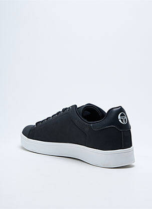 Adidași inserții vârf rotund negru SERGIO TACCHINI bărbat