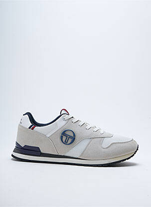 Adidași inserții vârf rotund alb SERGIO TACCHINI bărbat