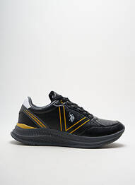 Adidași inserții vârf rotund negru U.S. POLO ASSN homme
