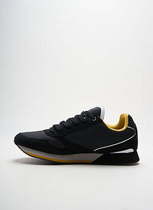Adidași inserții vârf rotund negru U.S. POLO ASSN bărbat