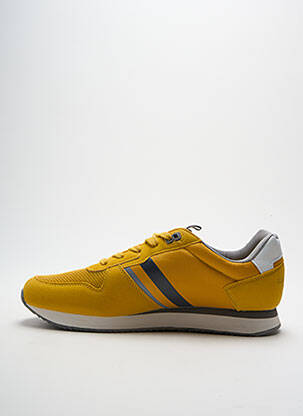Adidași inserții vârf rotund galben U.S. POLO ASSN bărbat