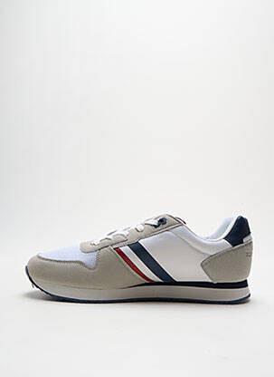 Adidași inserții vârf rotund alb U.S. POLO ASSN bărbat