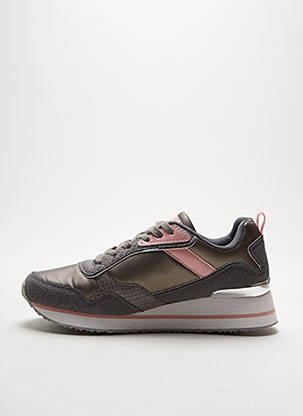 Adidași vârf rotund toc de 4 la 6 cm roz U.S. POLO ASSN femeie