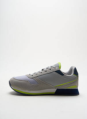 Adidași material neted vârf rotund gri U.S. POLO ASSN bărbat