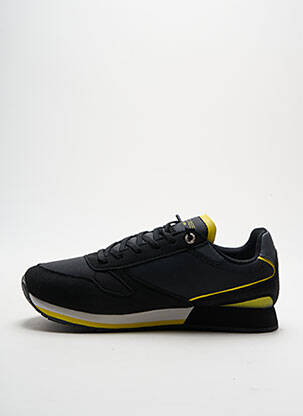 Adidași inserții vârf rotund negru U.S. POLO ASSN bărbat