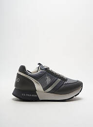Adidași branț detașabil toc plat până la 3 cm gri U.S. POLO ASSN femme