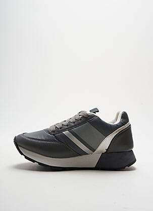 Adidași branț detașabil toc plat până la 3 cm gri U.S. POLO ASSN femeie