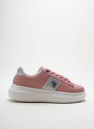 Adidași toc platformă toc de 4 la 6 cm roz U.S. POLO ASSN femme
