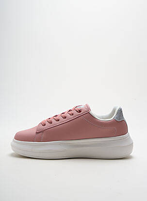 Adidași toc platformă toc de 4 la 6 cm roz U.S. POLO ASSN femeie