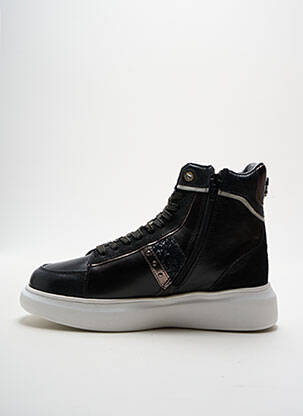 Adidași țesătură țesătură cu sclipici toc de 4 la 6 cm negru U.S. POLO ASSN femeie