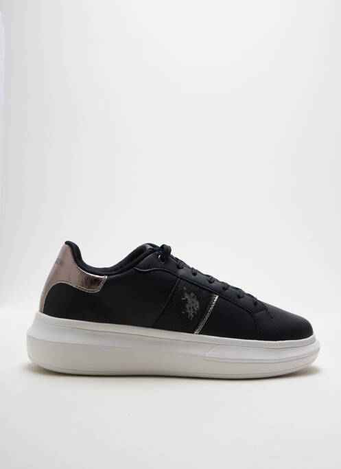 Adidași toc platformă toc de 4 la 6 cm negru U.S. POLO ASSN femme