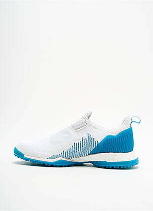 Adidași țesătură satinată toc plat până la 3 cm albastru ADIDAS femeie