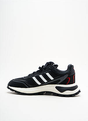 Adidași inserții vârf rotund negru ADIDAS bărbat