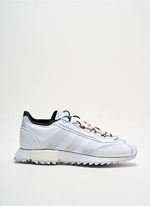 Adidași inserții vârf rotund alb ADIDAS bărbat