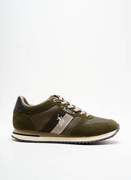 Adidași inserții vârf rotund verde U.S. POLO ASSN bărbat