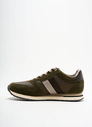Adidași inserții vârf rotund verde U.S. POLO ASSN bărbat