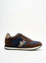 Adidași inserții vârf rotund maro U.S. POLO ASSN homme