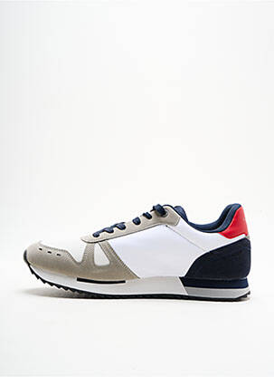 Adidași inserții vârf rotund alb U.S. POLO ASSN bărbat