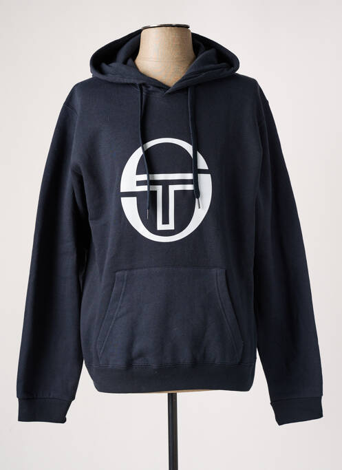 Hanorac cu glugă negru SERGIO TACCHINI bărbat